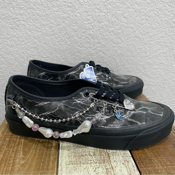 Vans 44 DX Embellished Sneakers Cosmic Black Size 9 - Picture 3 of 8